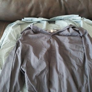 2 dress shirts (nautica and Geoffrey beane)